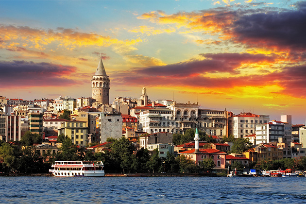 The Galata District in Istanbul, Turkey (photo: TTstudio/Shutterstock) Black Sea Cruise Tips