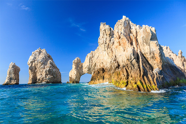 Rock formation in Cabo San Lucas, Mexico (photo: Sorin Colac/Shutterstock) Sea of Cortez Cruise Tips