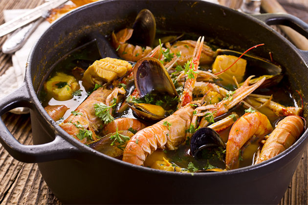 Bouillabaisse, a popular Mediterranean dish (photo: HLPhoto/Shutterstock) Western Mediterranean Cruise Tips