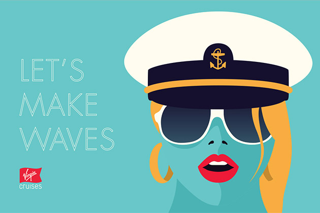 Richard Branson made a splash with the announcement of Virgin Cruises. (image: Virgin Cruises) Virgin Cruises
