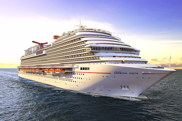 Rendering of Carnival Vista (Image: Carnival) Carnival Vista