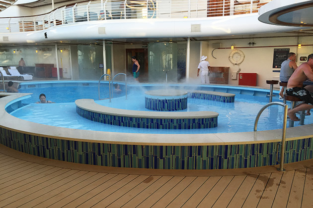 The adult only Quiet Cove Pool on Disney Dream (photo: Ashley Kosciolek)