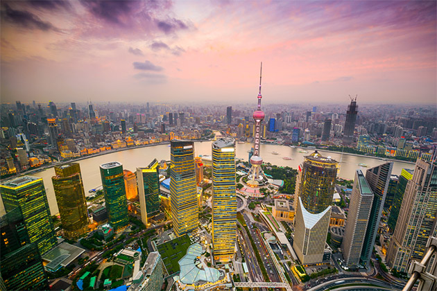 Shanghai, China skyline (Photo: Sean Pavone/Shutterstock) Shanghai skyline