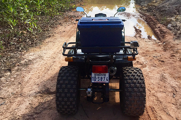 Cambodia quad bike (Photo: Chris Gray Faust) Quad bike in Cambodia