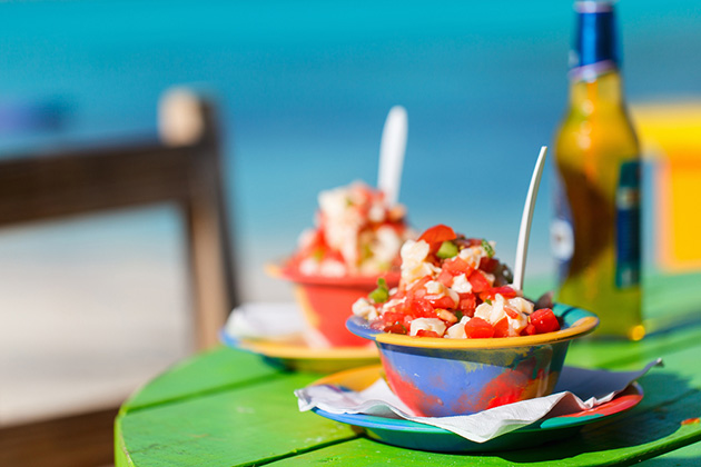 Caribbean Conch Salad (photo: BlueOrange Studio/Shutterstock) Conch salad
