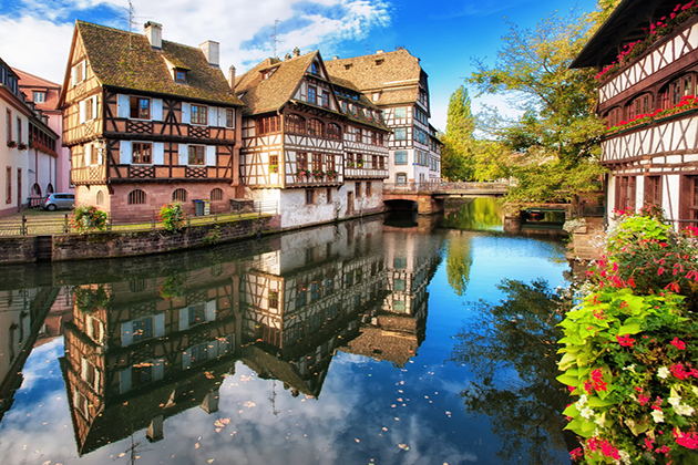 Strasbourg, Alsace, France (Photo: Boris Stroujko/ Shutterstock) Strasbourg, Alsace, France