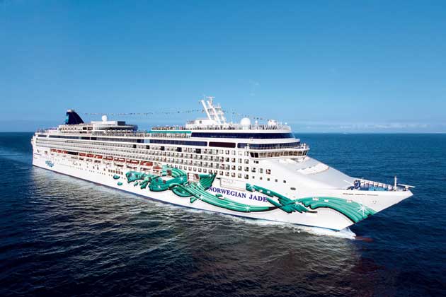 Norwegian Jade (Photo: Norwegian Cruise Line) Norwegian Jade