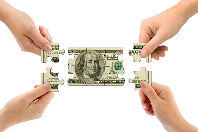 Financial Assistance for Autism on the Seas (Photo: Tatiana Popova/ Shutterstock) Hands and money puzzle isolated on white background