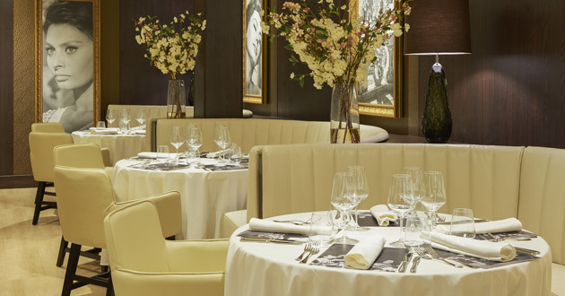 Angelo's on Pacific Aria (photo: P&O) Angelo's on Pacific Aria