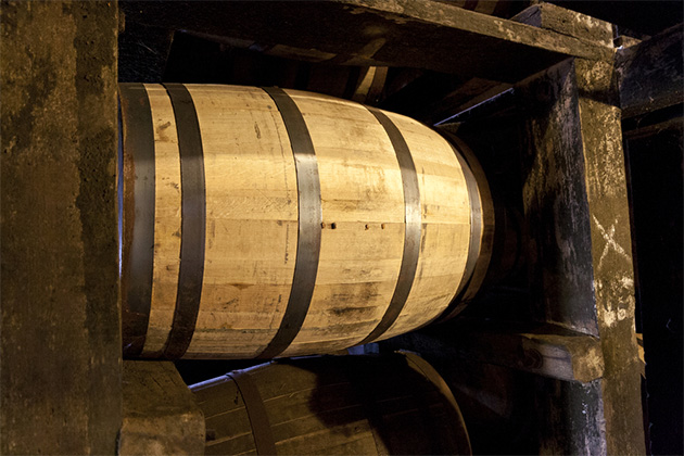 Bourbon barrel (Photo: Irina Mos/Shutterstock) Bourbon barrel