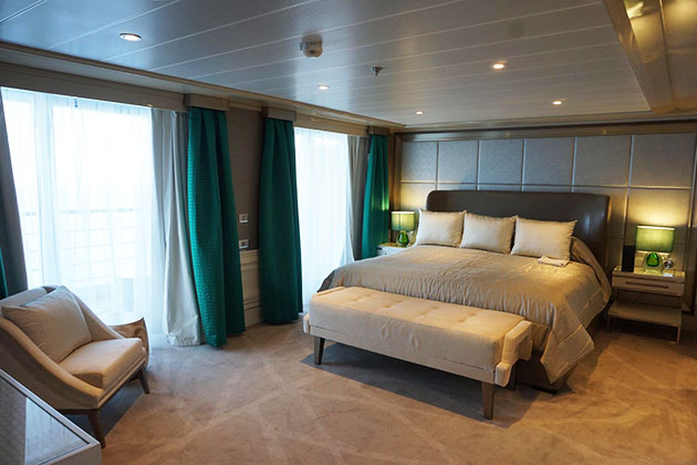 The Explorer Suite on Regent's Seven Seas Explorer (photo: Colleen McDaniel) The Explorer Suite on Regent's Seven Seas Explorer