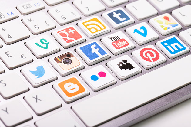 Carnival offers social media plans at $15 a day. (photo: scyther5 /Shutterstock) A social media logotype collection printed and placed on modern computer keyboard