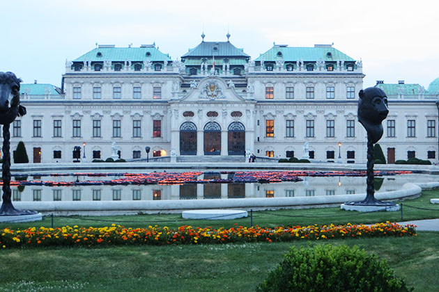 Private Concert at the Belvedere Palace (Photo: Jeannine Williamson, Cruise Critic contributor) Exterior of the Belvedere Palace
