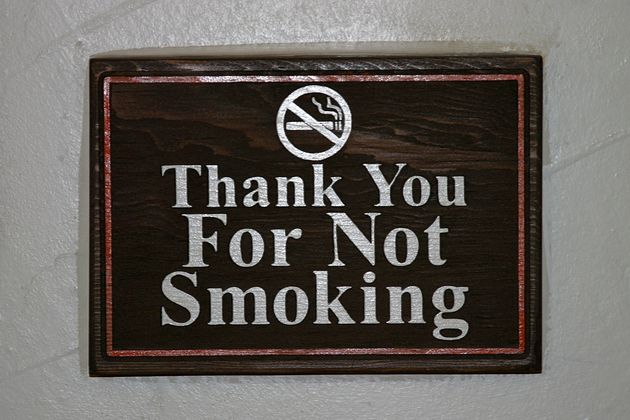 No Smoking (Photo: mikeledray/Shutterstock.com) No Smoking