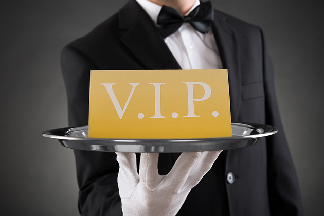 VIP Perks (Photo: Andrey_Popov/Shutterstock.com) VIP