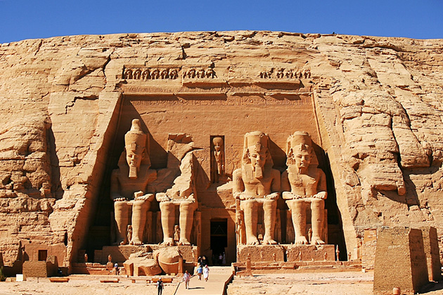 Temple at Abu Simbel (Photo: Mavenvision/Shutterstock.com) Outside of Abu Simbel