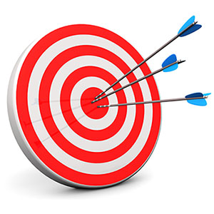 Bullseye - photo courtesy of style-photography/Shutterstock Bullseye - photo courtesy of style-photography/Shutterstock