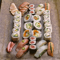 Sushi Platter from Silk Road - photo courtesy of Crystal Cruises Silk Road - photo courtesy of Crystal Cruises