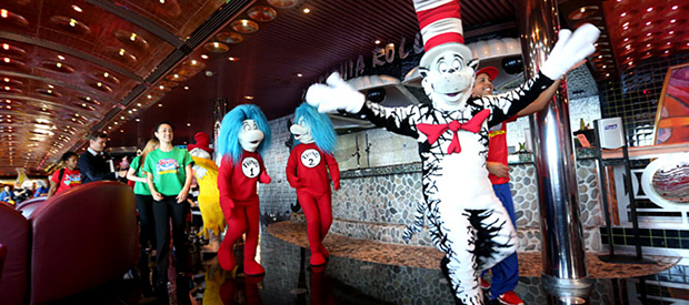 Seuss at Sea (photo: Carnival Cruise Line) Seuss at Sea