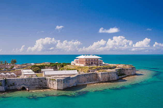 The Commissioner's house in King's Wharf, Bermuda (photo: Lev Savitskiy/Shutterstock) King's Wharf, Bermuda