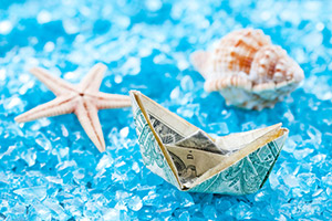 Money Boat and Shells- photo courtesy of CGissemann/Shutterstock Money Boat and Shells