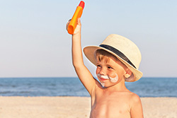 Don't forget your sunscreen - photo compliments of MarKord/Shutterstock wear your sunscreen