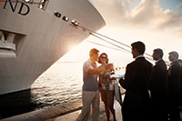 Champagne Welcome - photo courtsey of SilverSea Champagne Welcome - photo courtsey of SilverSea
