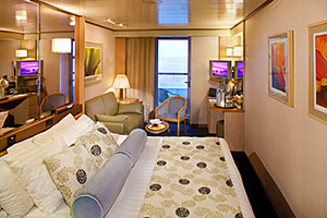 Photo by Holland America Line. cruise-holland-america-spa-cabin