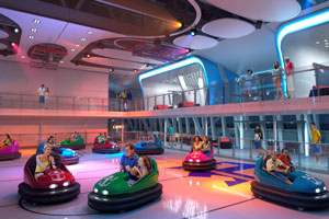 Quantum of the Seas. Courtesy Royal Caribbean. All images of Quantum of the SeasSM are computer generated and reflect proposed design. Designs, features and itineraries are subject to change. rci-rcll-cruise-quantum-caribbean-ship