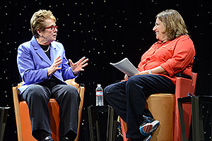 Billie Jean King Interview. Photo by Catherine Plato, Cruise Critic contributor. olivia-cruise-billie-jean-king