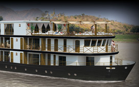 Sanctuary Ananda. Courtesy Sanctuary Retreats. sanctuary-ananda-myanmar-river-cruise-ship-boat