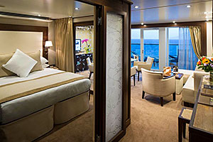 Photo by Seabourn Cruise Line. cruise-seabourn-spa-cabin