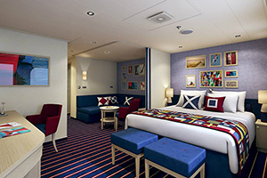 Family Harbor Suite on Carnival Vista (Photo: Carnival Cruise Line) Family Harbor Suite on Carnival Vista
