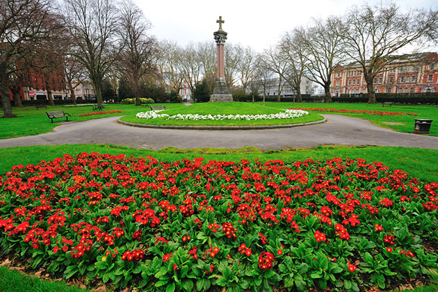 Andrews Park in Southampton, UK. (photo: skyearth/Shutterstock) Andrews Park, Southampton
