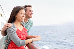Couple on deck - photo courtesy of Maridav/Shutterstock Couple on deck - photo courtesy of Maridav/Shutterstock