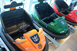 Bumber Cars on Anthem of the Seas (photo: Colleen McDaniel) Bumper Cars