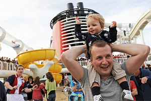 Sail away party on a Disney cruise (photo: Diana Zalucky/Disney Cruise Line) Disney cruise