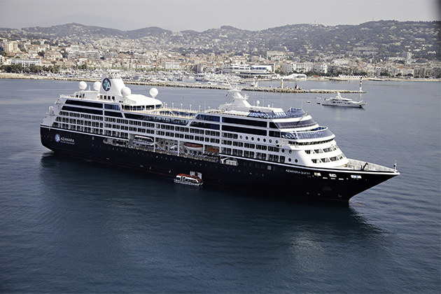 Azamara Quest at sea (Photo: Azamara Club Cruises)