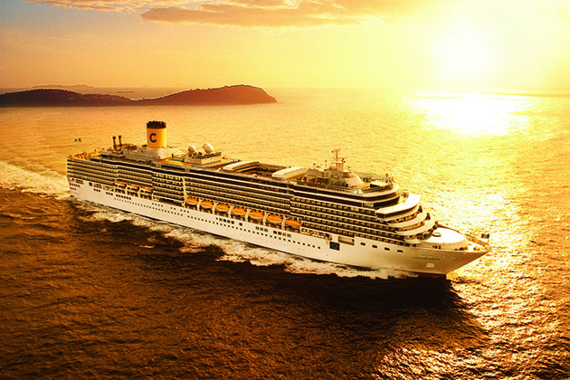 Costa Deliziosa at sea (Photo: Costa Cruises)