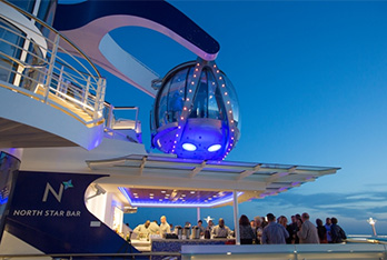 Quantum of the Seas' North Star (photo: Royal Caribbean International) Noth Star
