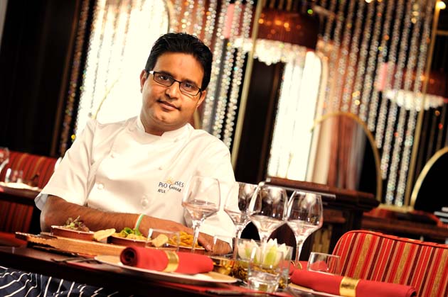 Atul Kochhar: Celebrity Chef for Britannia's Sindhu (photo: Steve Dunlop/P&O Cruises) Britannia - Atul Kochhar
