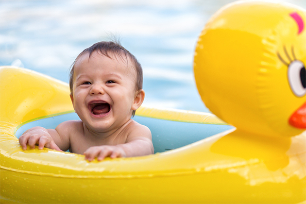 Babies are banned from the pools (photo: Orchidflower/Shutterstock)