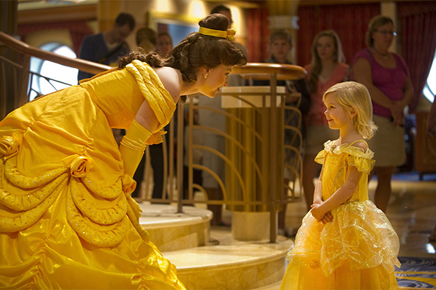 Young cruisers can meet and become their favorite character on Disney Dream (photo: Disney Cruise Line) Disney Dream - Princess Belle