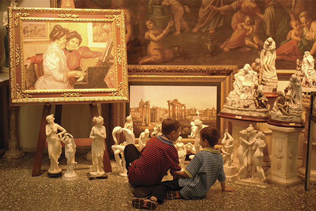 Disney tour group at the Vatican Museum in Rome (photo: Disney Cruise Line) Disney tour group at the Vatican Museum