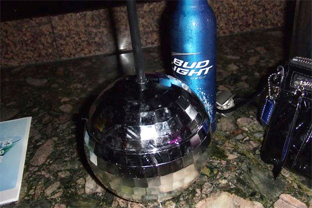 Disco Ball Cup (photo: jhale/Cruise Critc Fourms ) Carnival Liberty - Disco Ball