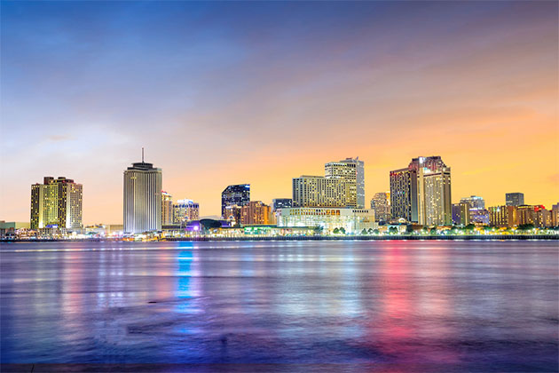 Downtown New Orleans (photo: f11photo/Shutterstock) Downtown New Orleans