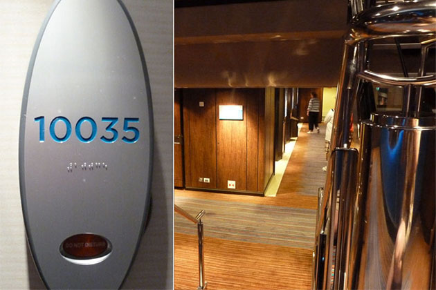 Use room numbers as waypoints when navigating the ship (photo: lusitanica/Cruise Critic Forums) Norwegian Epic - Room Numbers