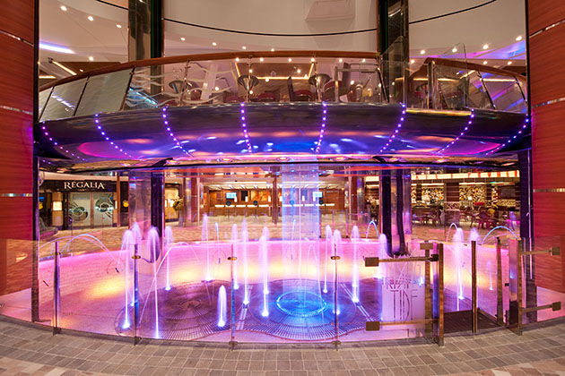 Rising Tide Bar on Oasis of the Seas (photo: Royal Caribbean) Rising Tide Bar on Oasis of the Seas