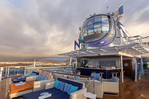 The North Star Bar on Royal Caribbean's Anthem of the Seas (photo: Cruise Critic) Anthem of the Seas - North Star Bar
