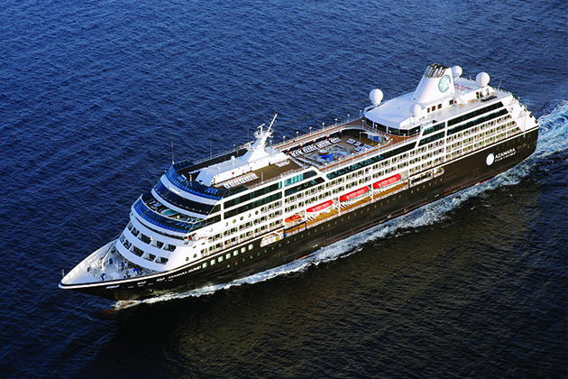 Azamara Journey prior to its 2016 drydock (Photo: Azamara Club Cruises) Azamara Journey